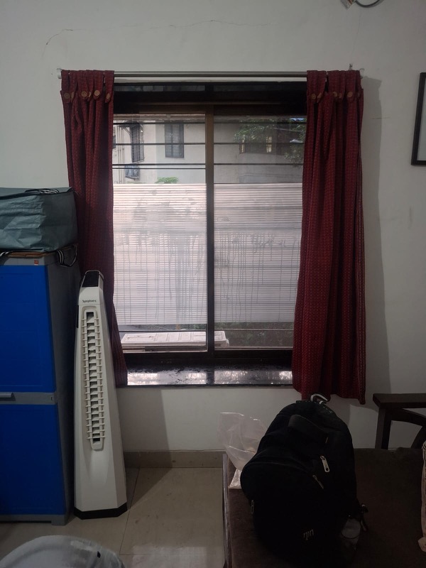 Aluminium sliding window bedroom Mumbai by Vishwa Windows
