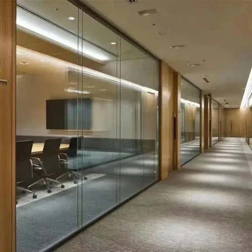 Office glass partition Mumbai by Vishwa Windows