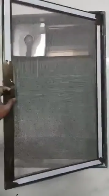 Video: Mosquito net window shutter installation Mumbai by Vishwa Windows